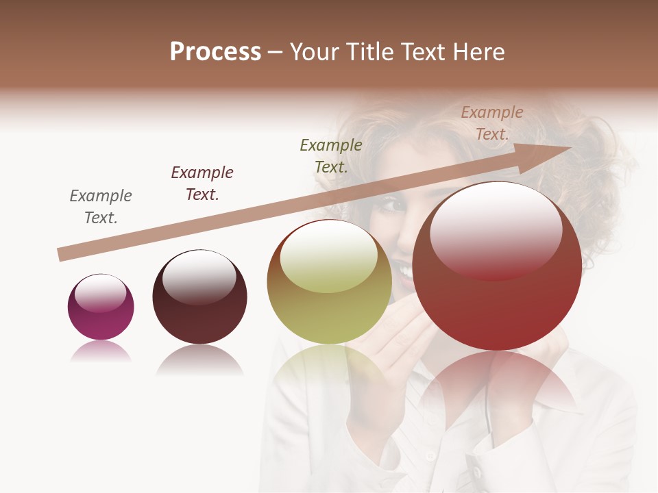 Pretty Consultant Online PowerPoint Template