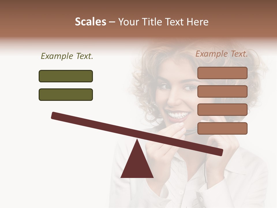 Pretty Consultant Online PowerPoint Template