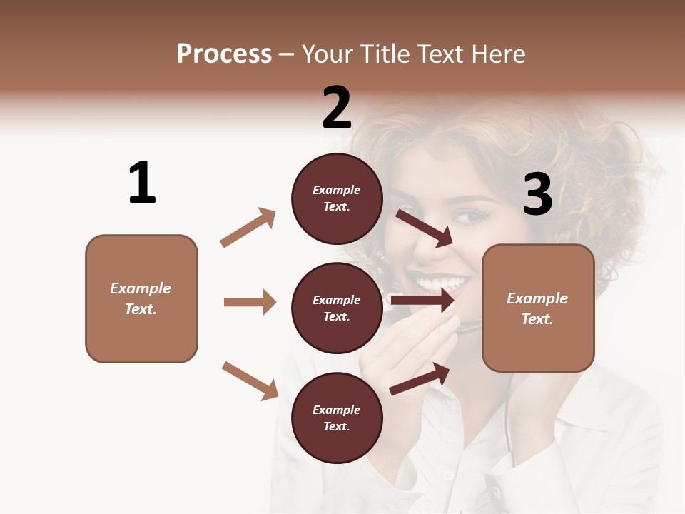 Pretty Consultant Online PowerPoint Template