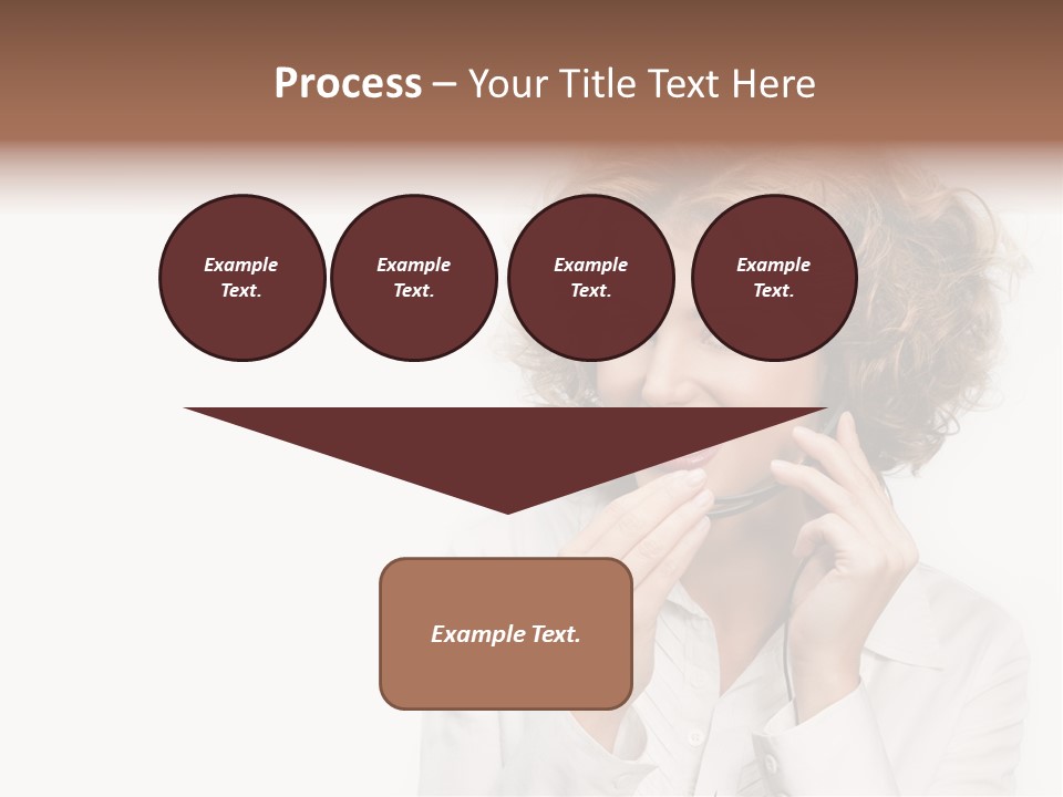 Pretty Consultant Online PowerPoint Template