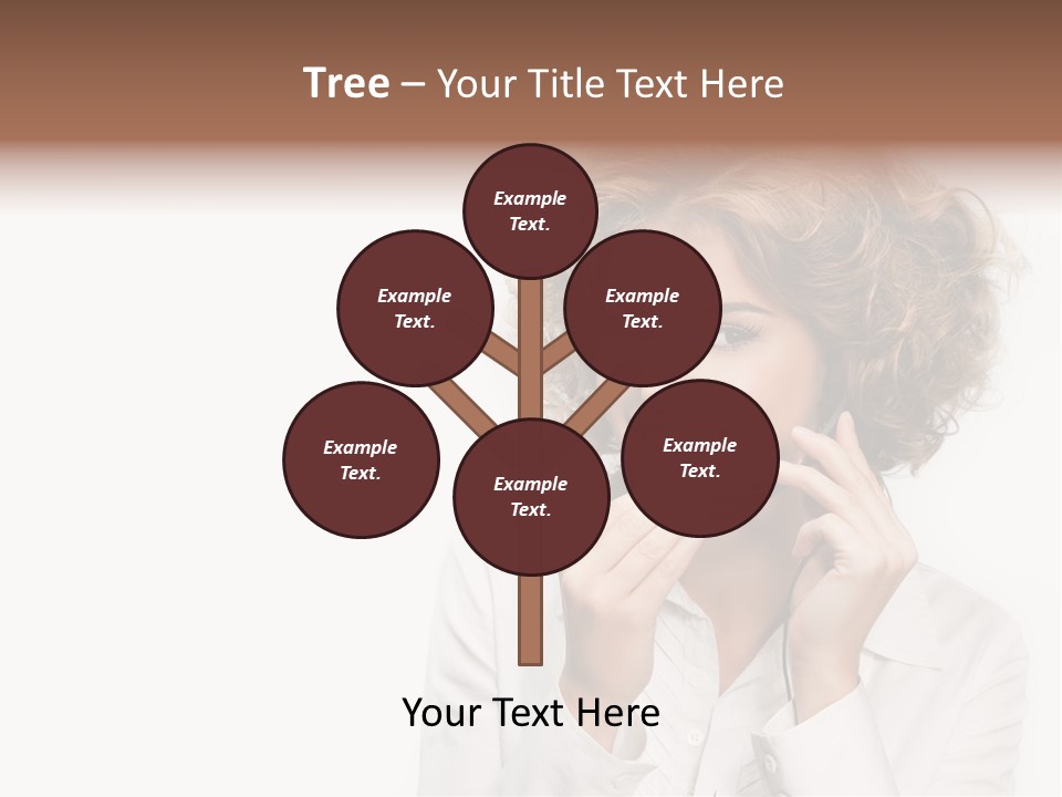 Pretty Consultant Online PowerPoint Template