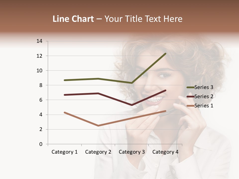 Pretty Consultant Online PowerPoint Template