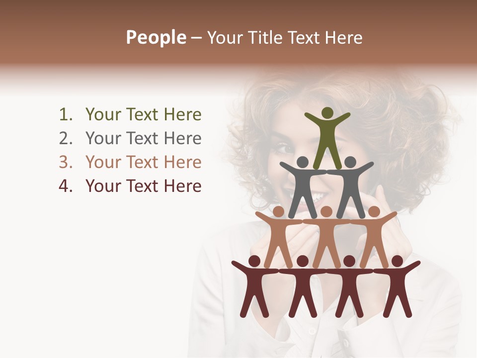 Pretty Consultant Online PowerPoint Template