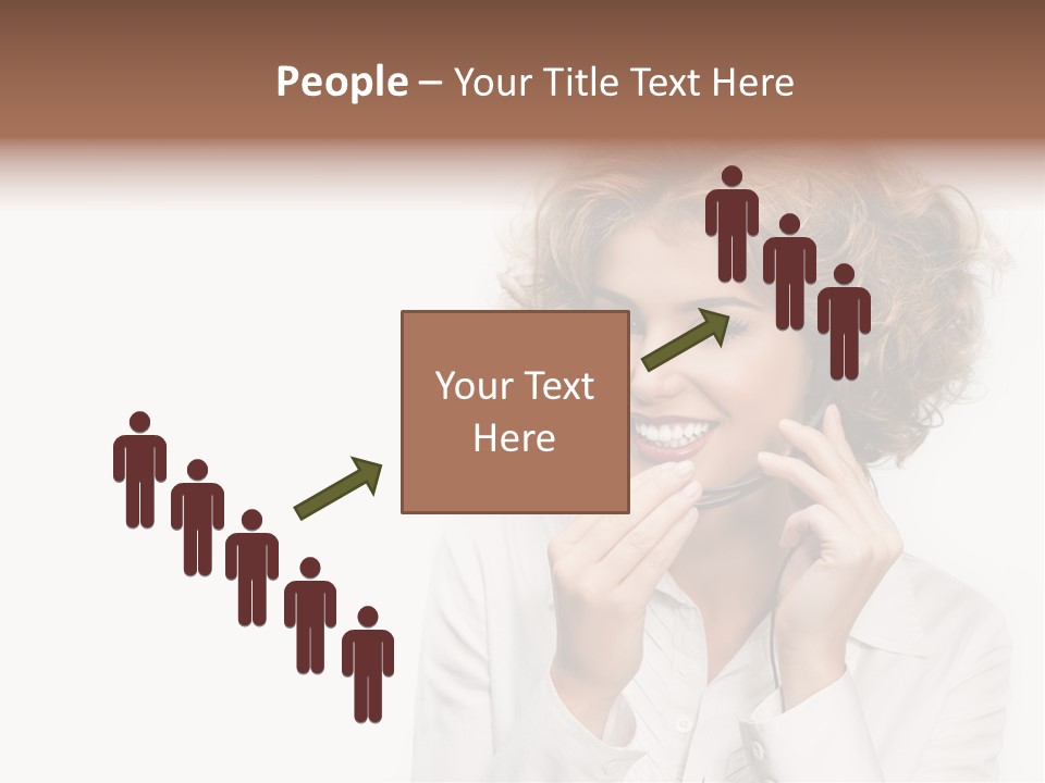 Pretty Consultant Online PowerPoint Template