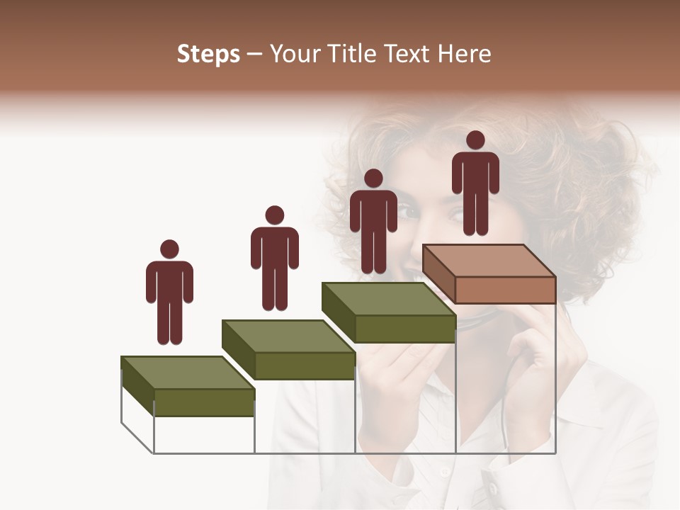 Pretty Consultant Online PowerPoint Template