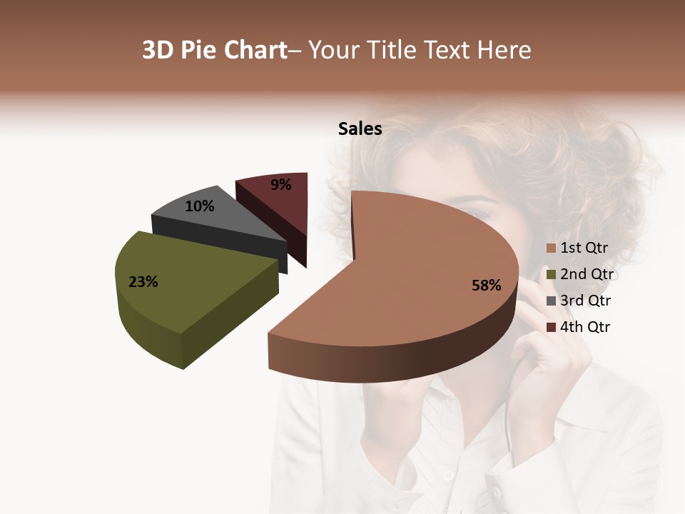 Pretty Consultant Online PowerPoint Template
