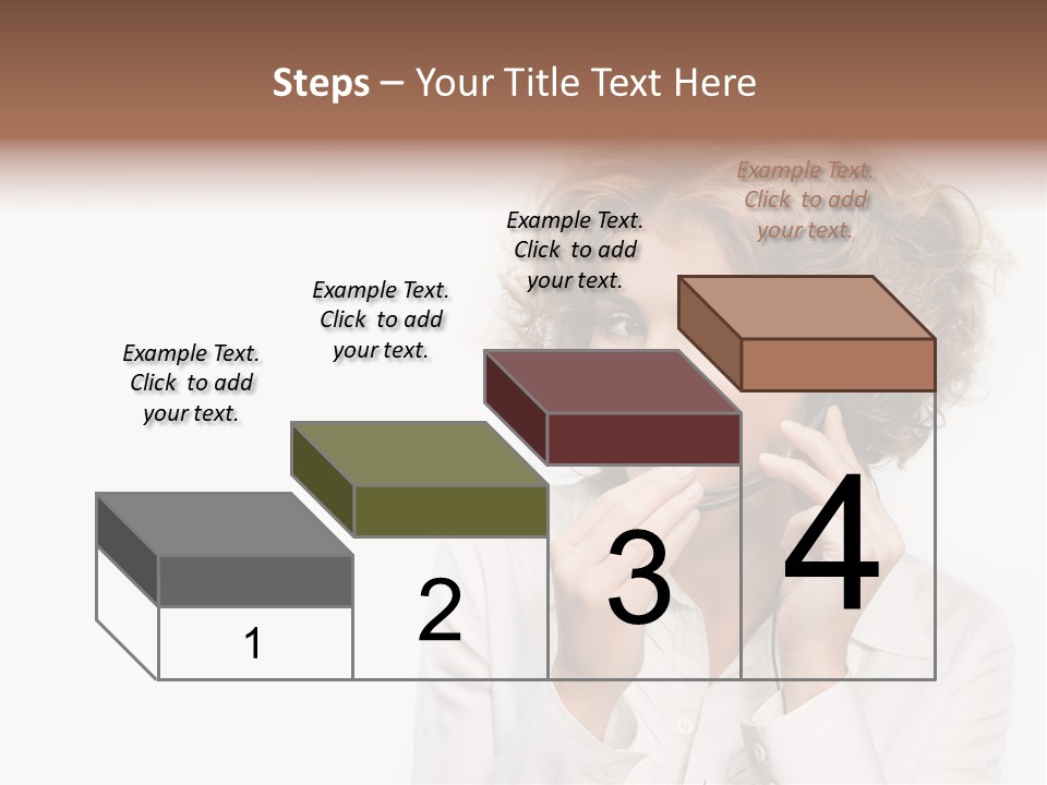 Pretty Consultant Online PowerPoint Template