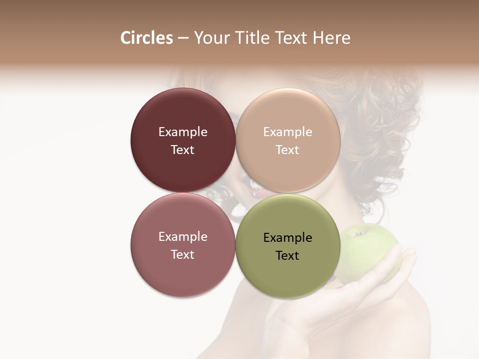 Young Youth Isolated PowerPoint Template