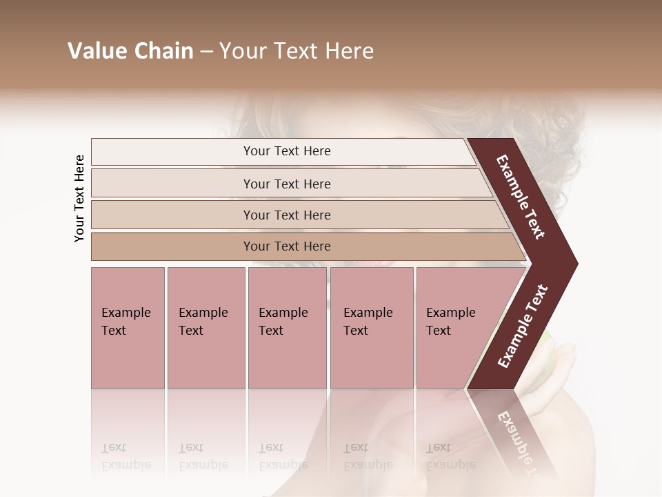 Young Youth Isolated PowerPoint Template