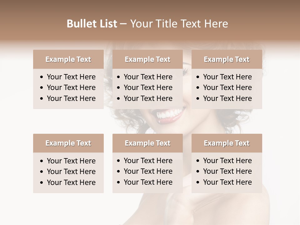 Young Youth Isolated PowerPoint Template