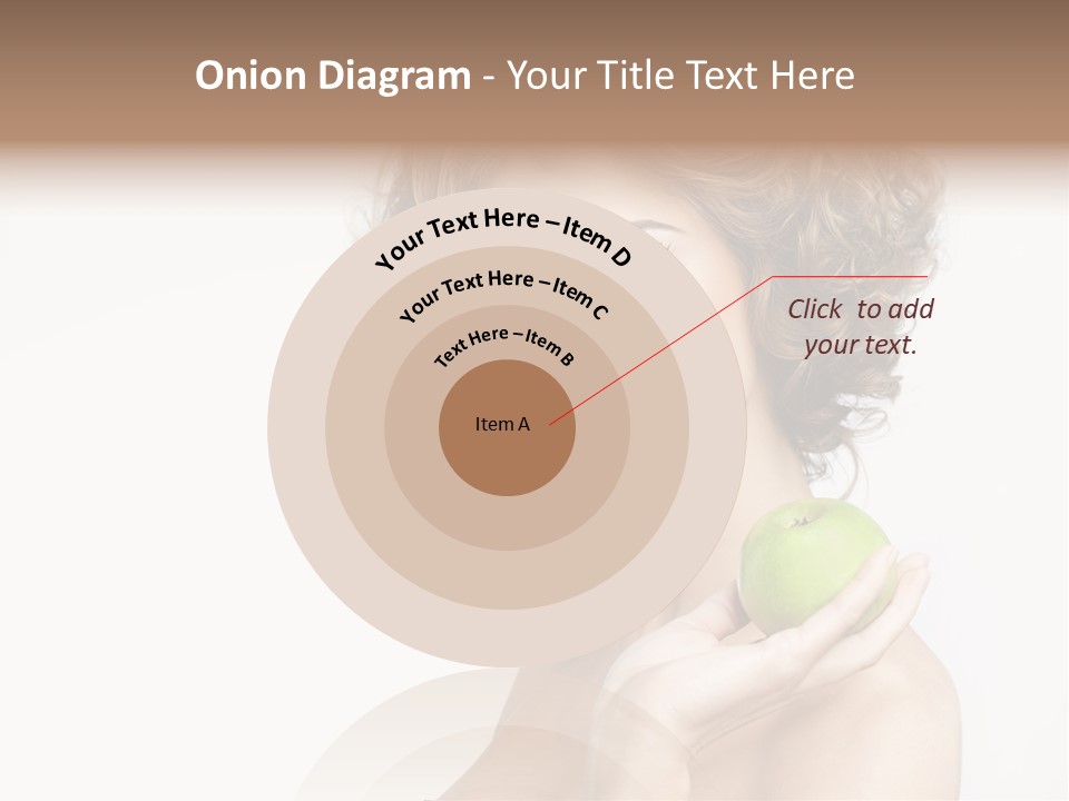 Young Youth Isolated PowerPoint Template