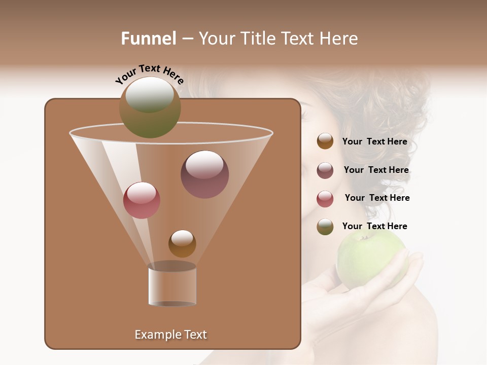 Young Youth Isolated PowerPoint Template