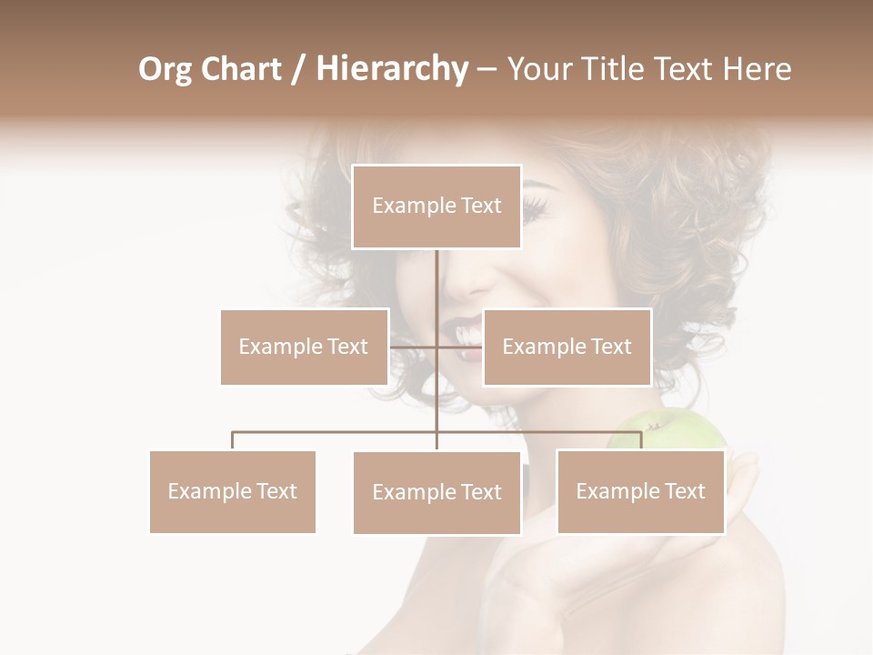 Young Youth Isolated PowerPoint Template