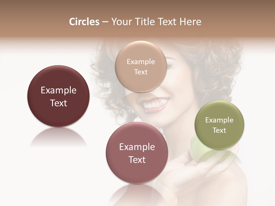 Young Youth Isolated PowerPoint Template