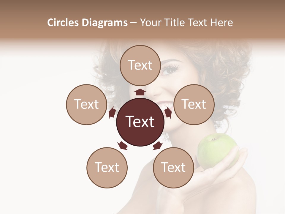 Young Youth Isolated PowerPoint Template