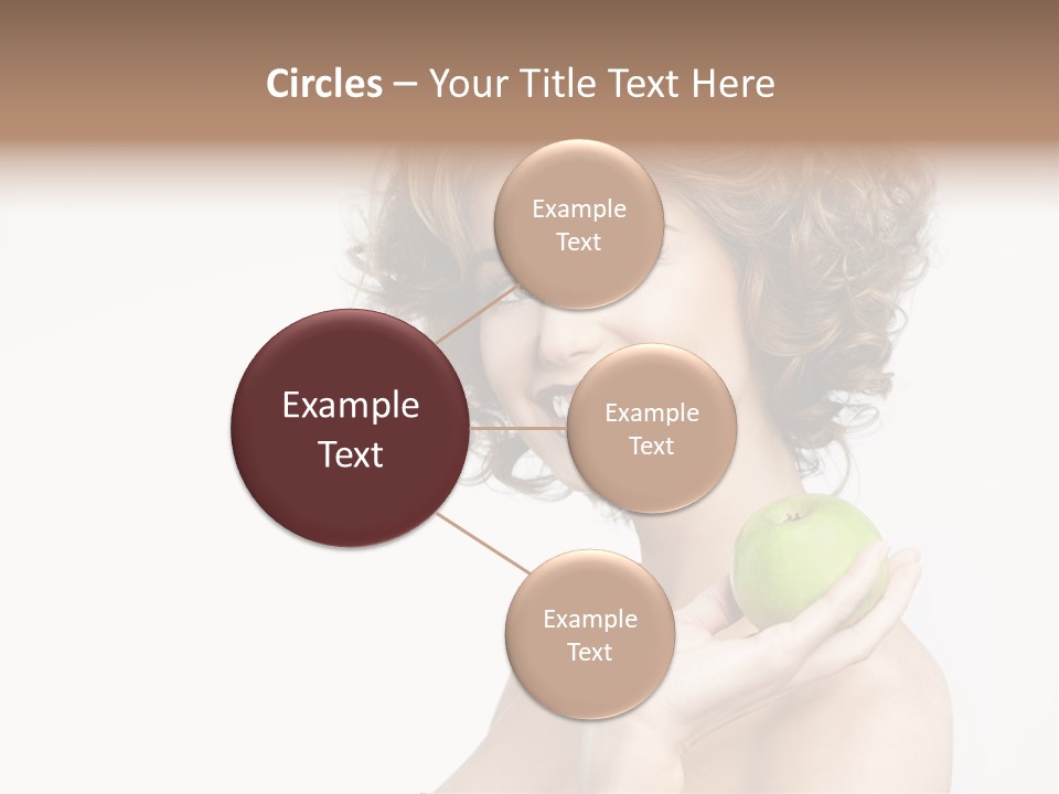 Young Youth Isolated PowerPoint Template