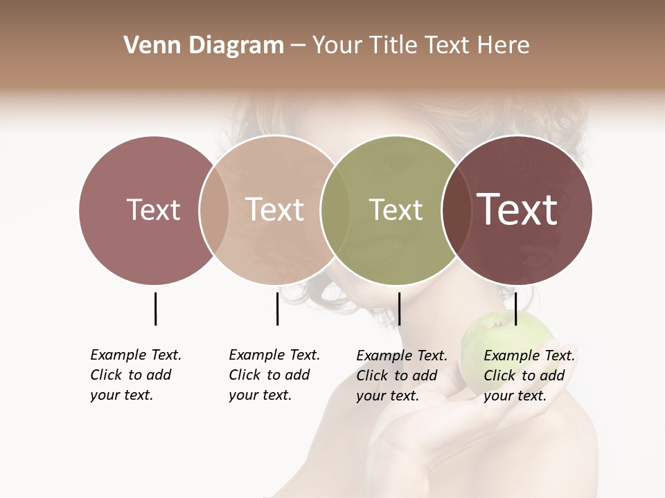 Young Youth Isolated PowerPoint Template