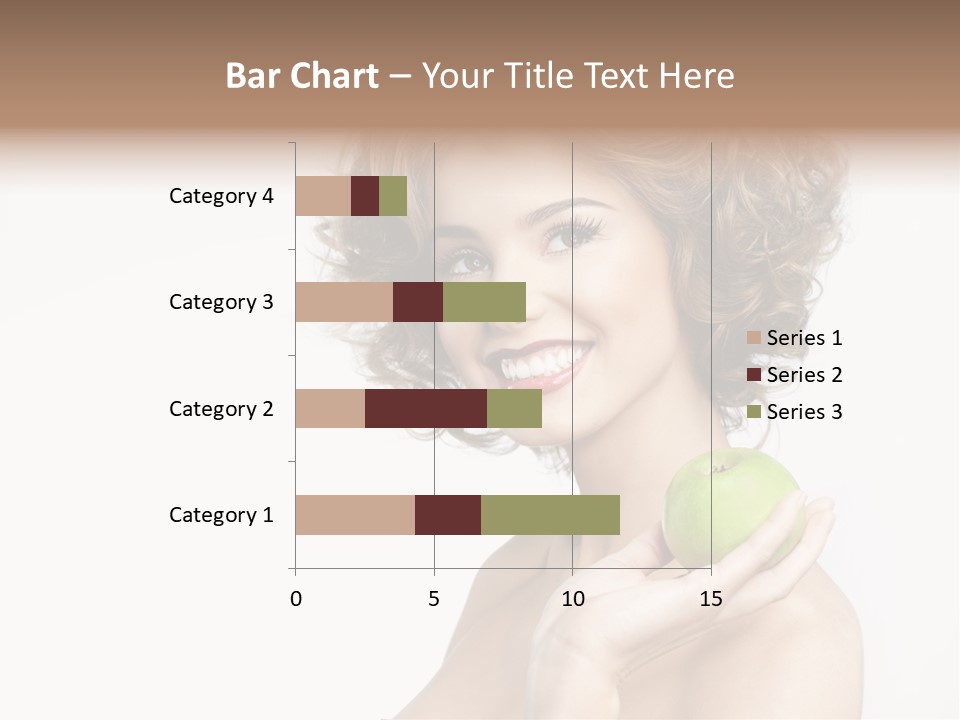 Young Youth Isolated PowerPoint Template