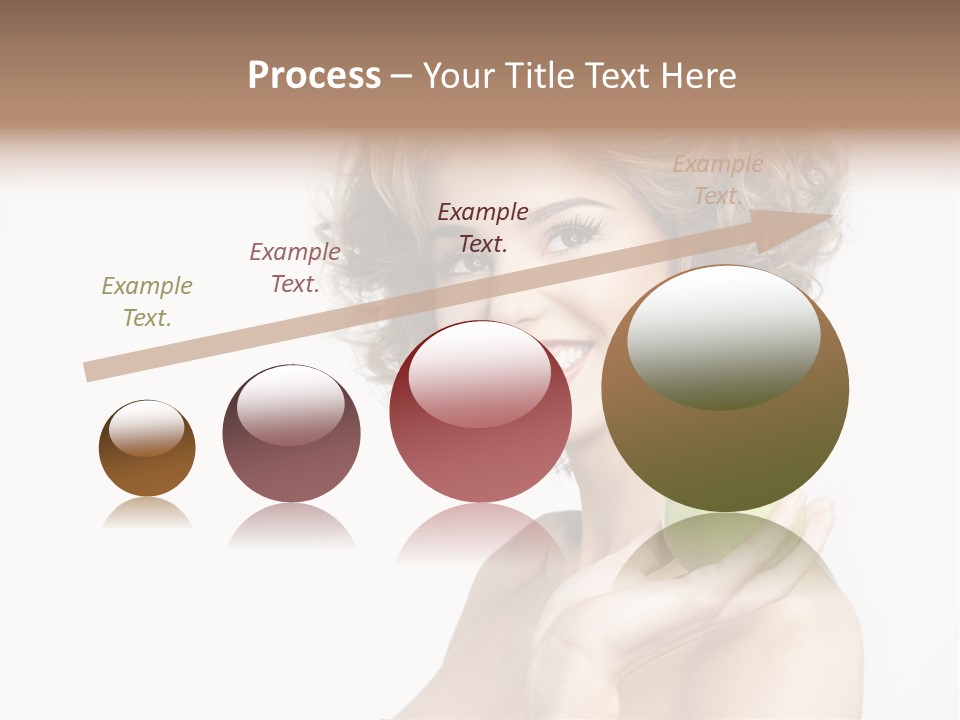 Young Youth Isolated PowerPoint Template