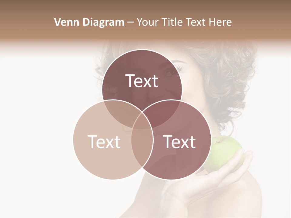 Young Youth Isolated PowerPoint Template