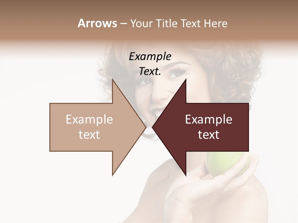 Young Youth Isolated PowerPoint Template