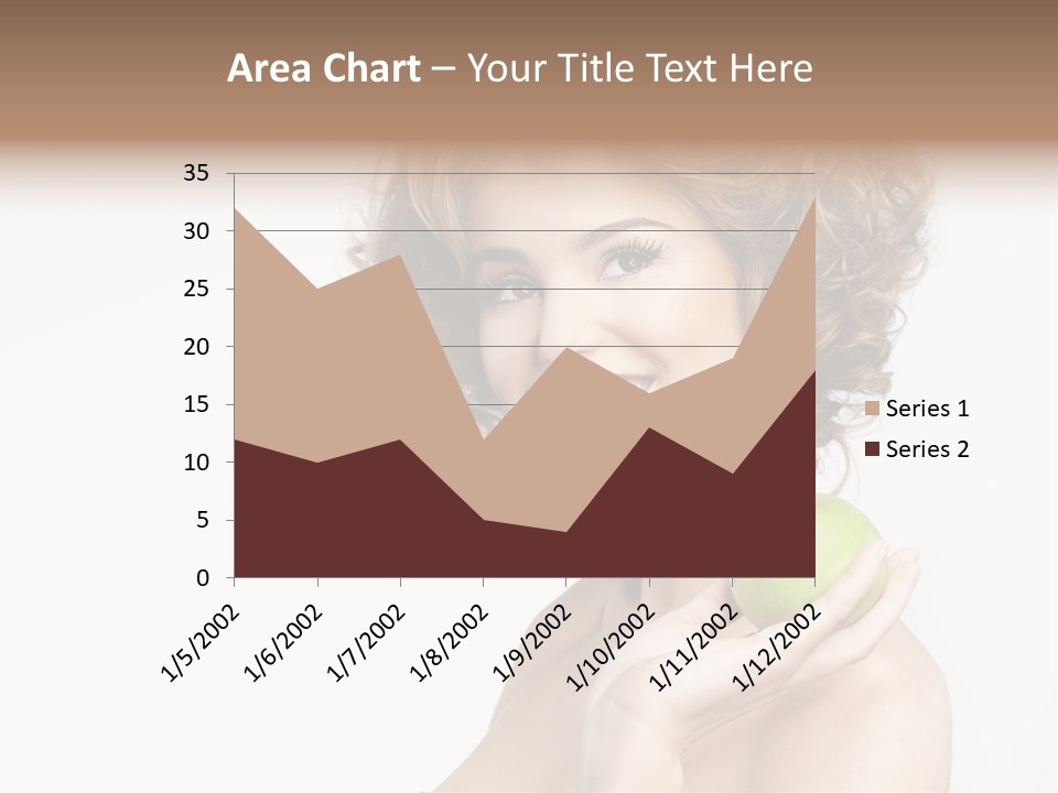 Young Youth Isolated PowerPoint Template