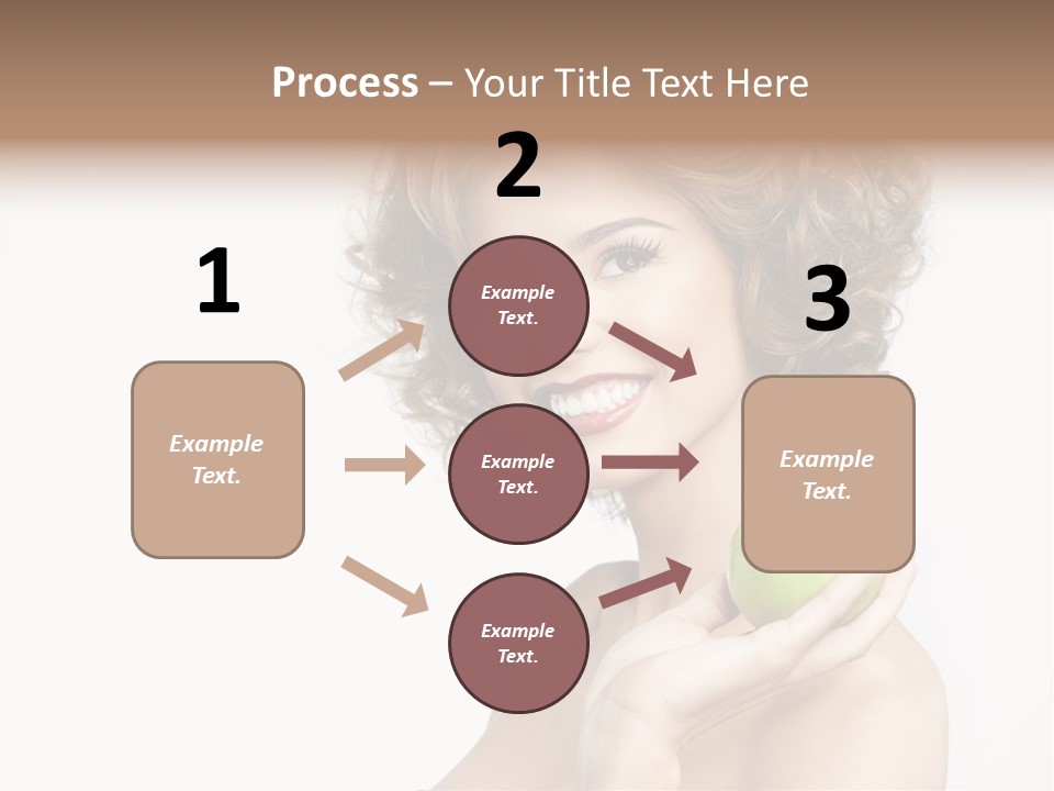 Young Youth Isolated PowerPoint Template