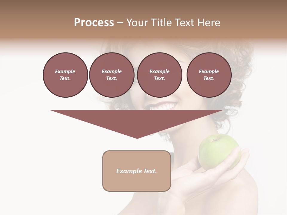 Young Youth Isolated PowerPoint Template