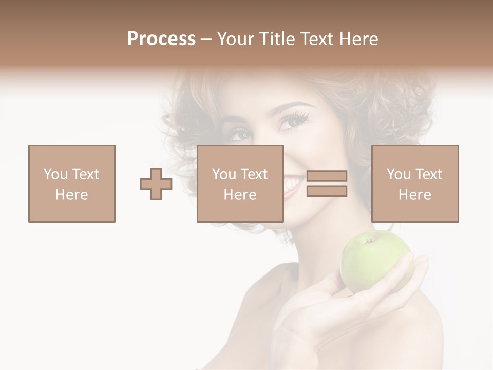 Young Youth Isolated PowerPoint Template