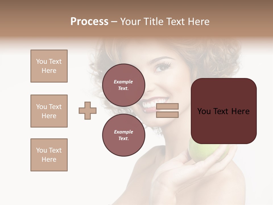 Young Youth Isolated PowerPoint Template