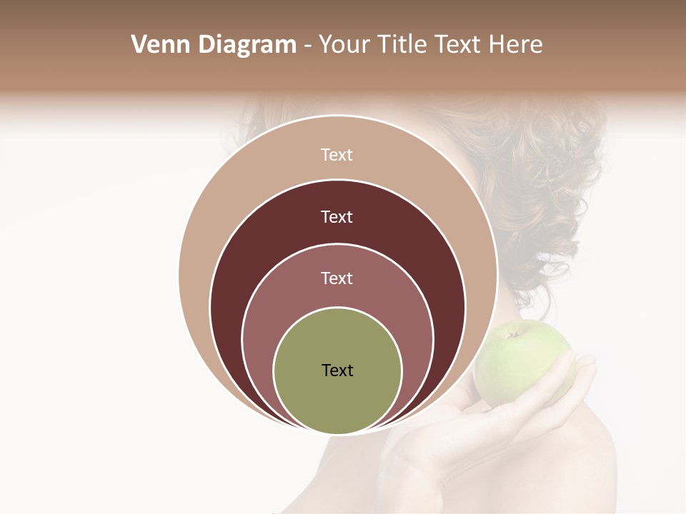 Young Youth Isolated PowerPoint Template