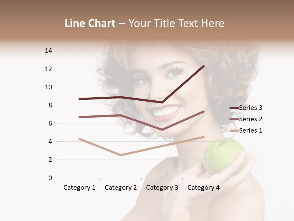 Young Youth Isolated PowerPoint Template