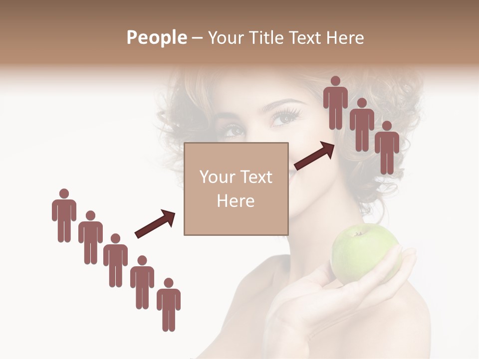 Young Youth Isolated PowerPoint Template