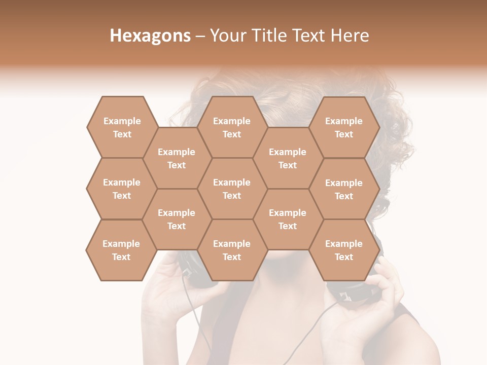 Romantic Headphone  PowerPoint Template