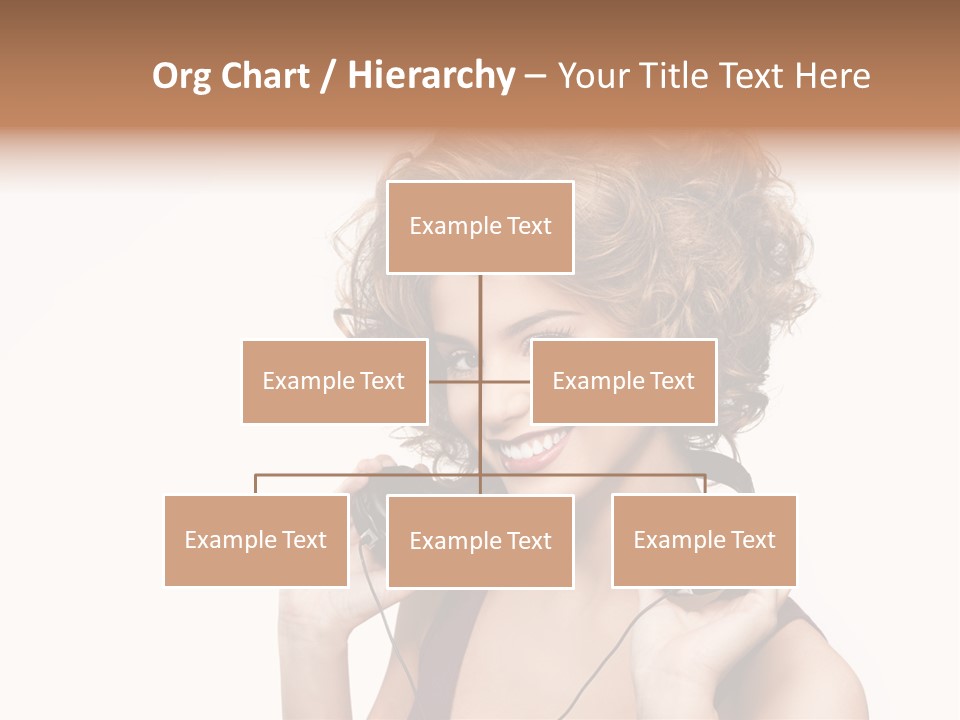 Romantic Headphone  PowerPoint Template