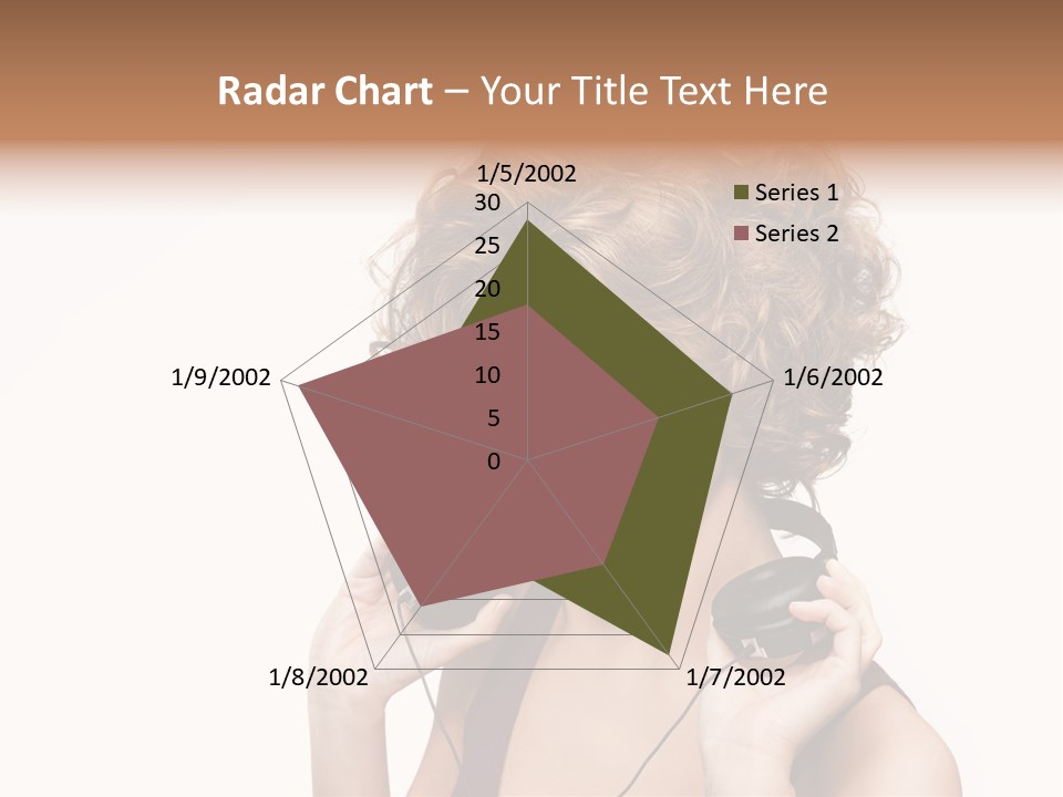 Romantic Headphone  PowerPoint Template
