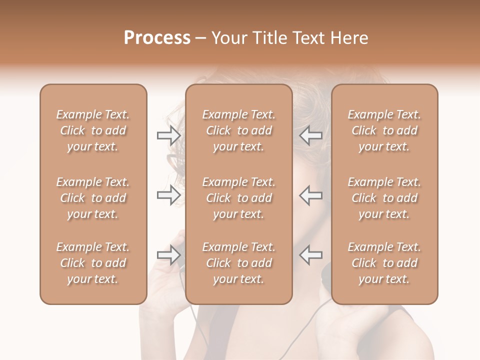 Romantic Headphone  PowerPoint Template