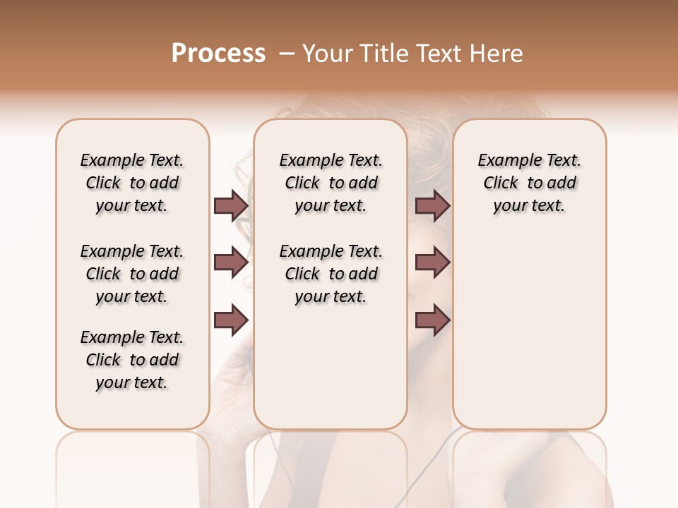 Romantic Headphone  PowerPoint Template