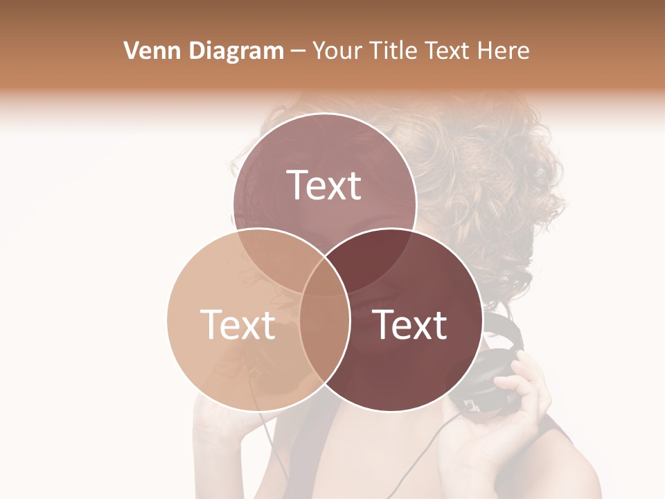 Romantic Headphone  PowerPoint Template