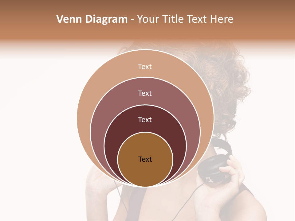 Romantic Headphone  PowerPoint Template