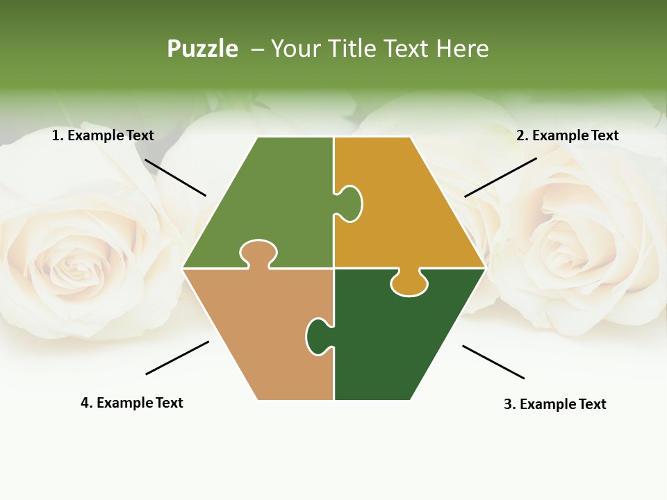 Valentine Floral Blooming PowerPoint Template