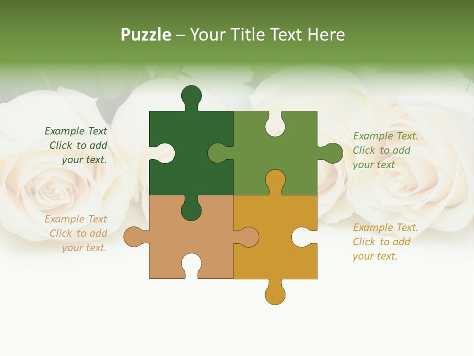 Valentine Floral Blooming PowerPoint Template