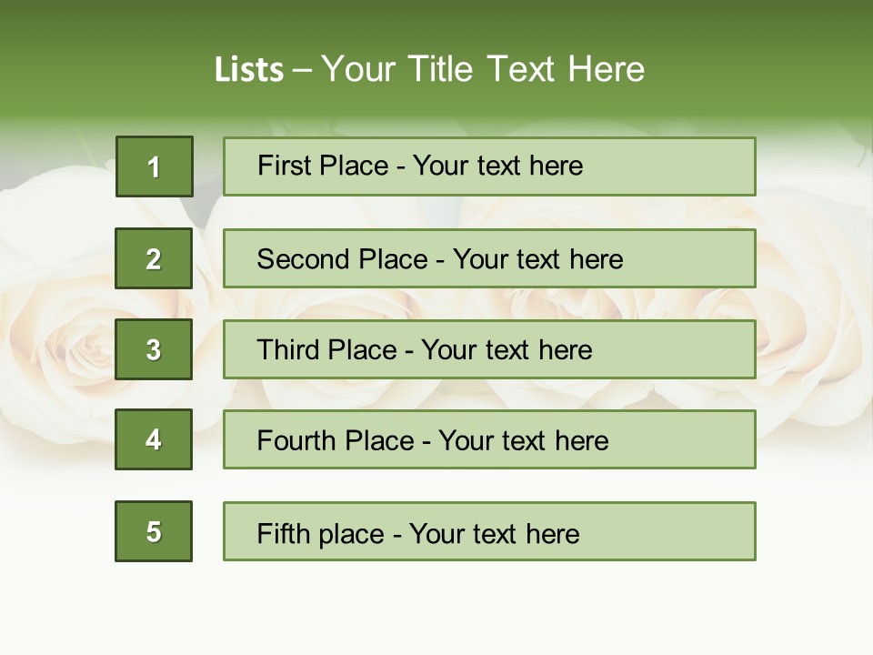 Valentine Floral Blooming PowerPoint Template