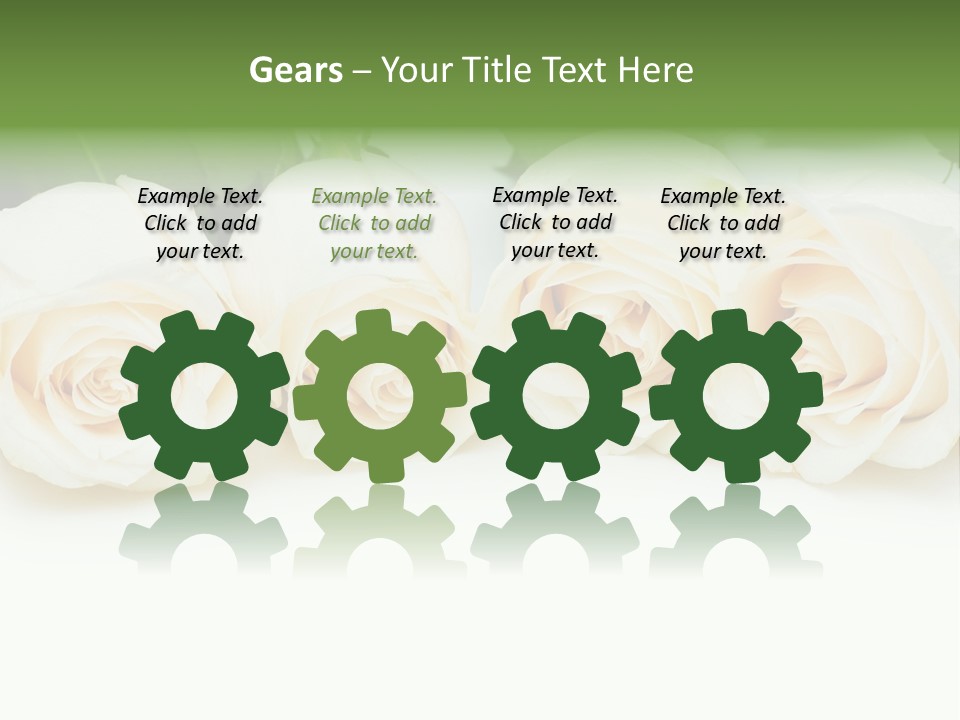 Valentine Floral Blooming PowerPoint Template