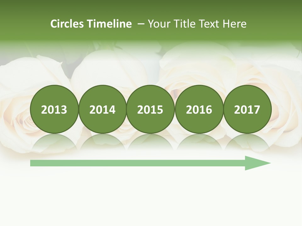 Valentine Floral Blooming PowerPoint Template