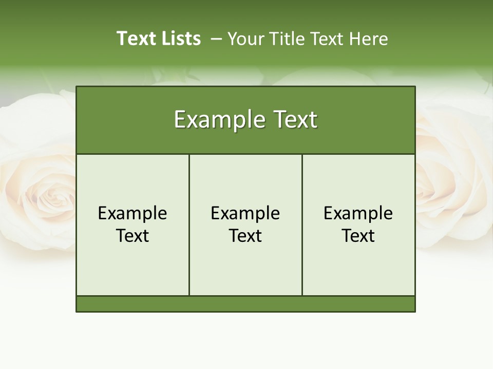 Valentine Floral Blooming PowerPoint Template
