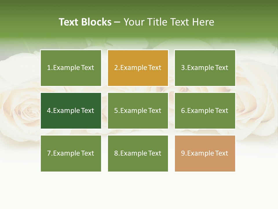 Valentine Floral Blooming PowerPoint Template