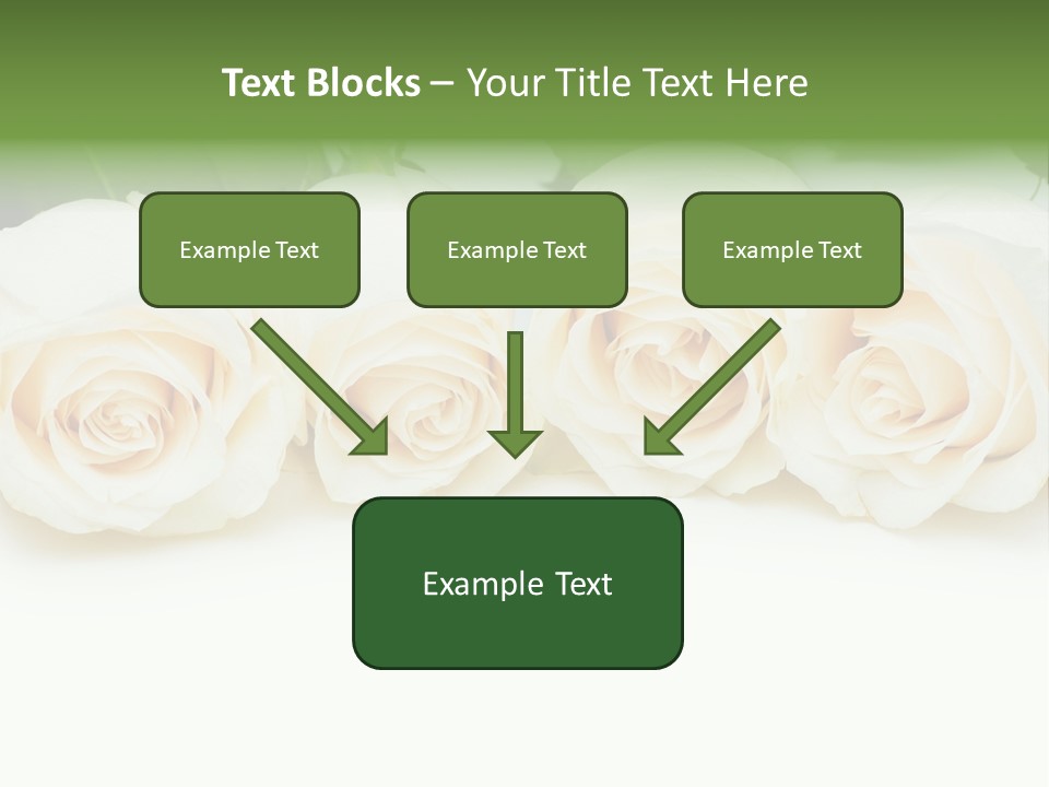 Valentine Floral Blooming PowerPoint Template