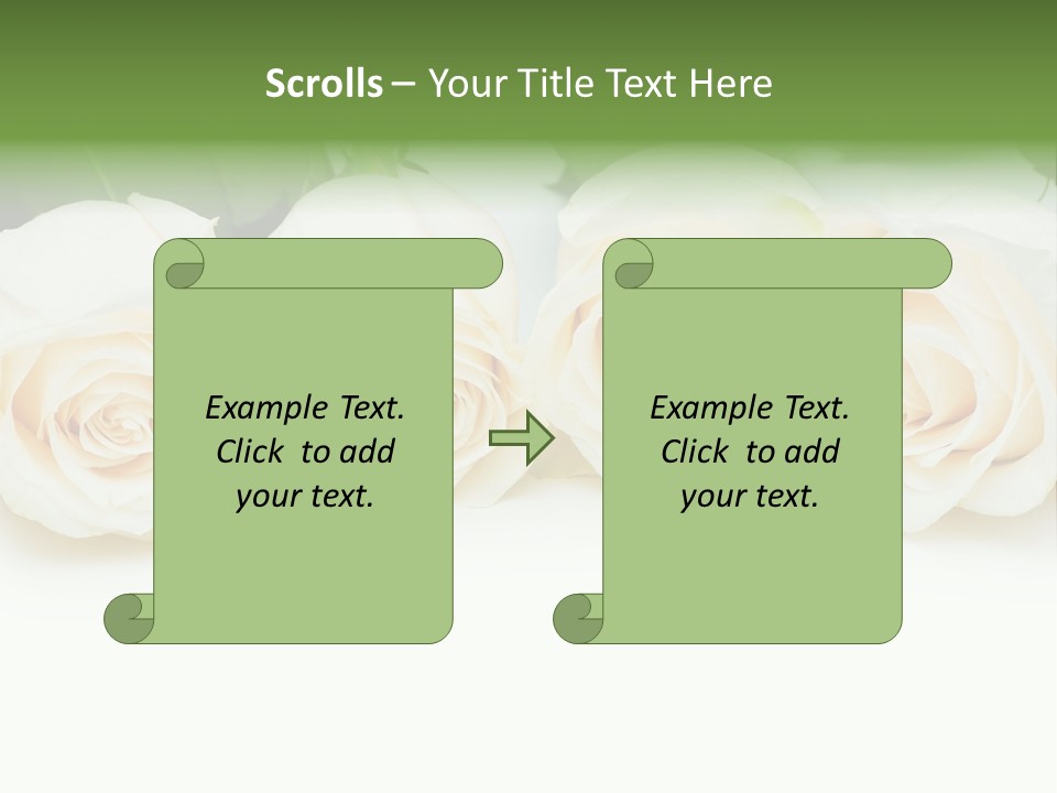 Valentine Floral Blooming PowerPoint Template