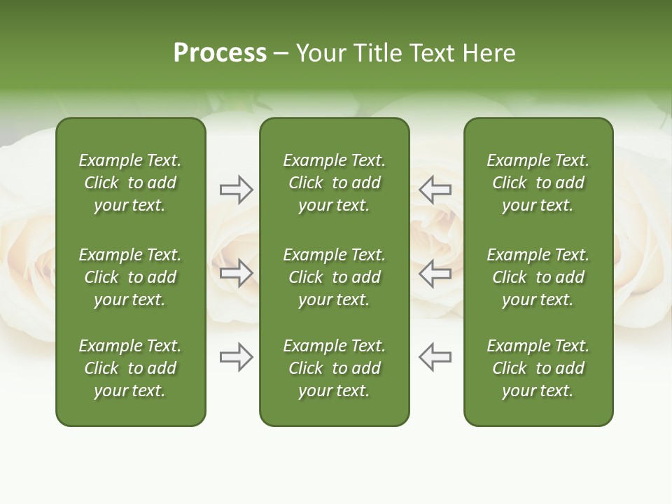 Valentine Floral Blooming PowerPoint Template